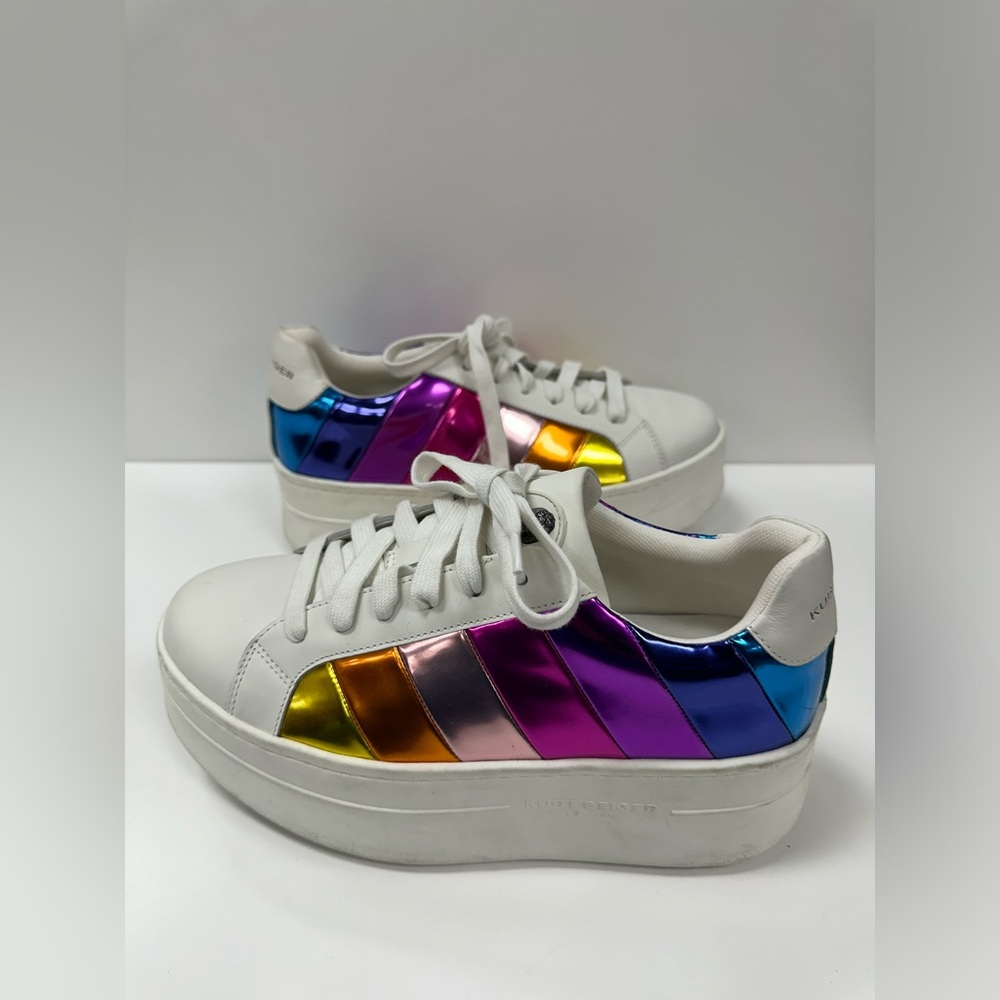 Kurt Geiger London Laney Pumped Low-Top Platform Sneakers (SEE DESCRIPTION) - Picture 8 of 13